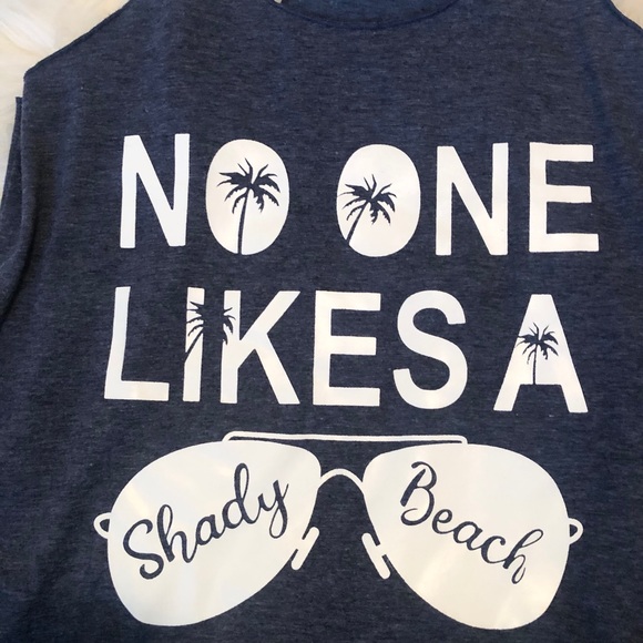 No One Likes A Shady Beach Tank Small - Picture 6 of 7